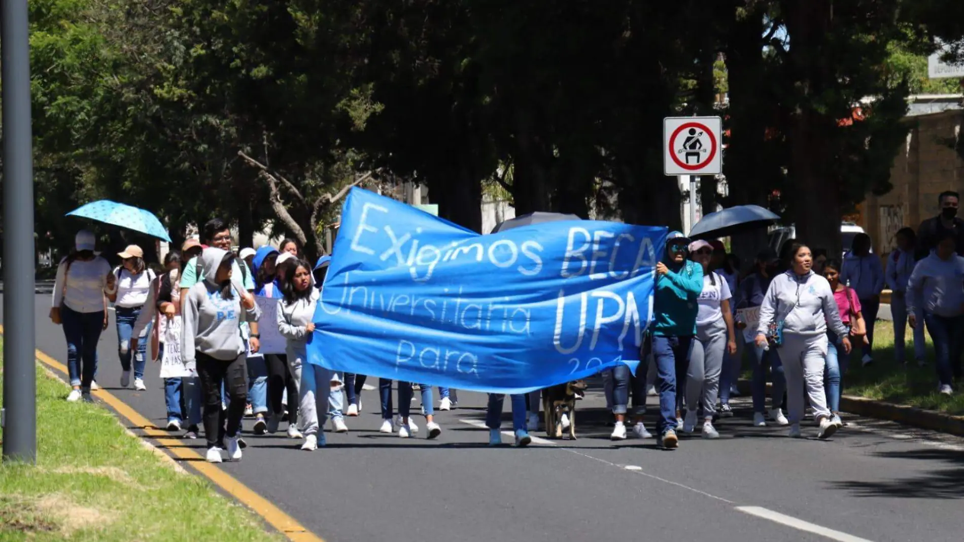 Protesta upn